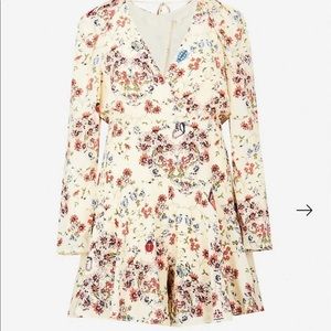 Maje Yellow Inora Playsuit Romper/Jumpsuit Size FR38/M New Without Tag
